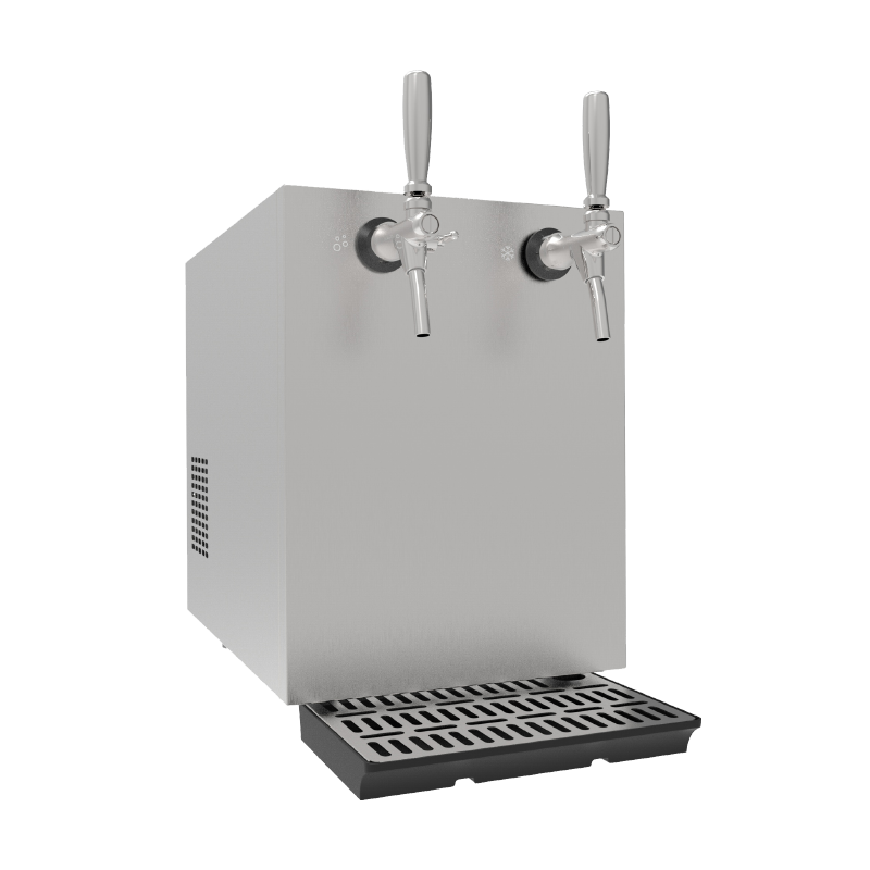 2 Taps Countertop Water Dispenser For commercial